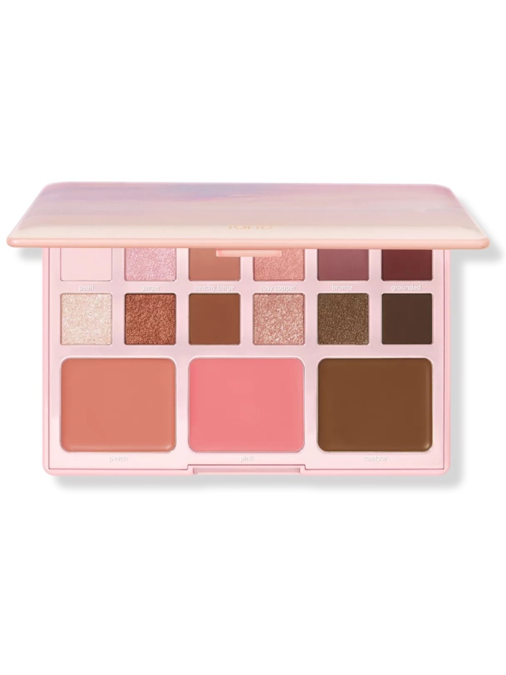 TARTE MARACUJA JUICY EYE & CHEEK PALETTE;—FAIR TO MEDIUM ( PEACH & PINK )